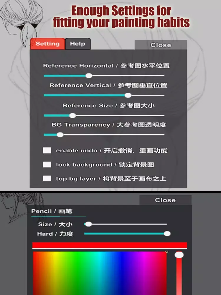 Ảnh chụp màn hình của Comic Sketch : Drawing Hair iPad 
