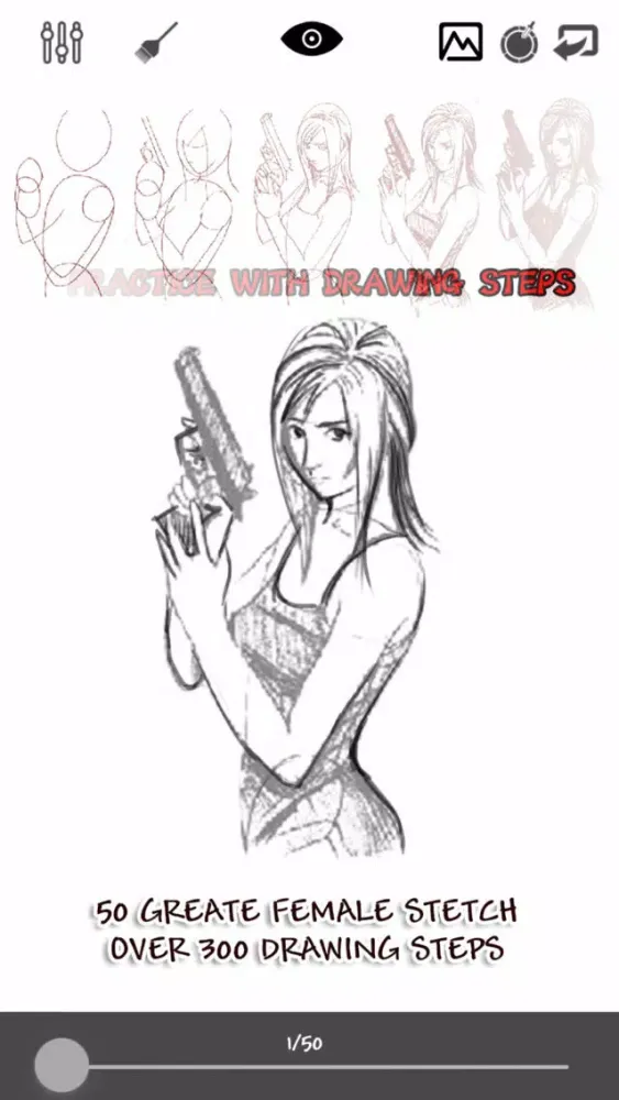 صور Learning Draw Female Charactors