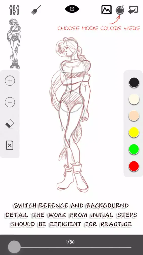 صور Learning Draw Female Charactors