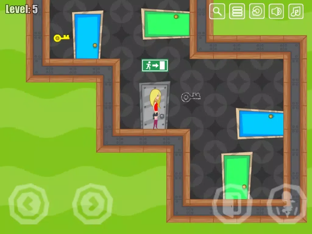 Capturas de tela do Flipping Door - Flip The Room iPad 