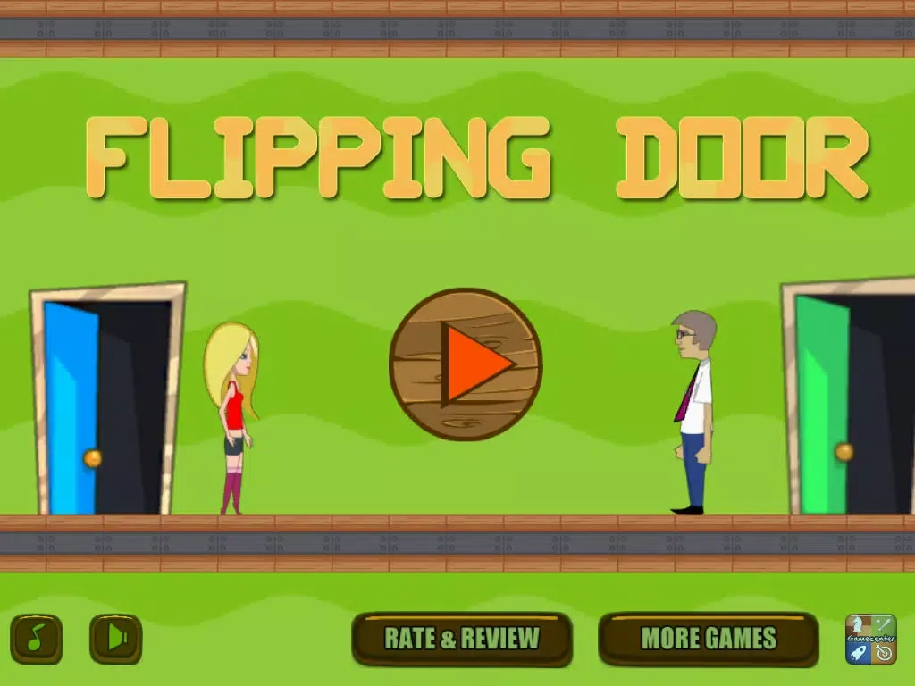 Capturas de tela do Flipping Door - Flip The Room iPad 