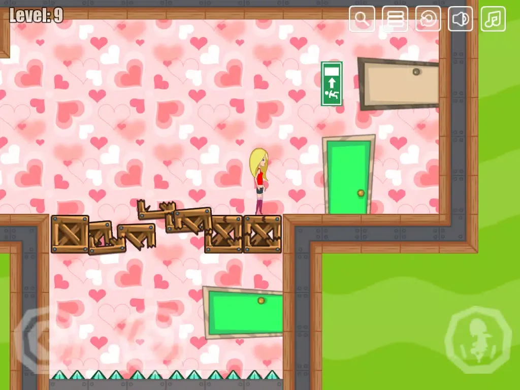 Capturas de tela do Flipping Door - Flip The Room iPad 
