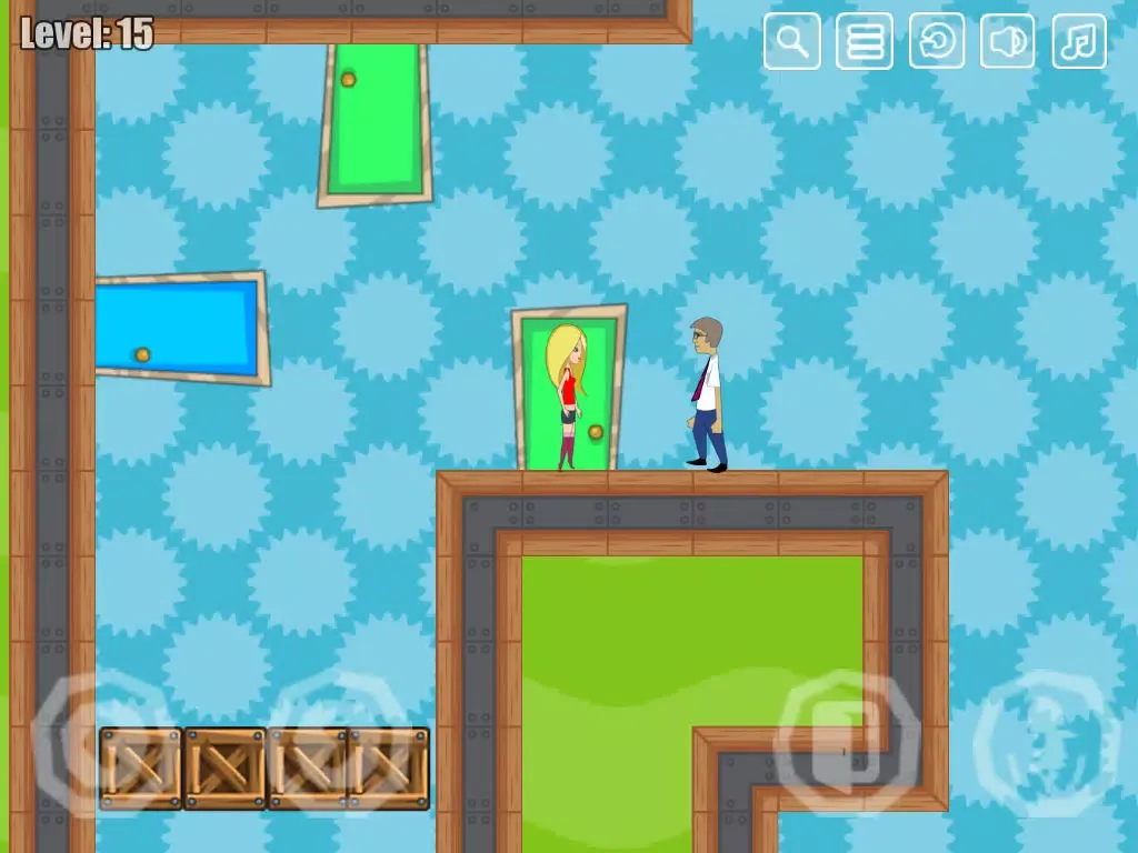 Capturas de tela do Flipping Door - Flip The Room iPad 