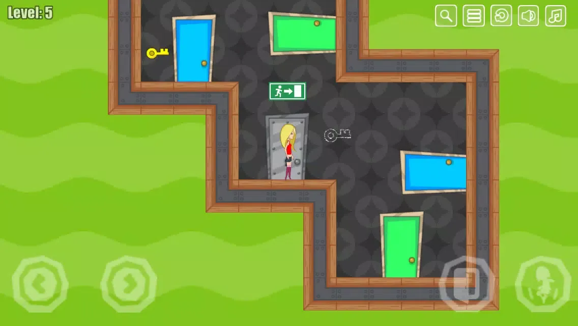 Capturas de tela do Flipping Door - Flip The Room