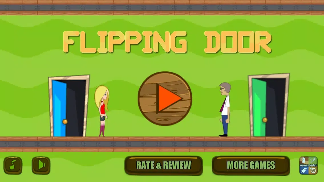Capturas de tela do Flipping Door - Flip The Room