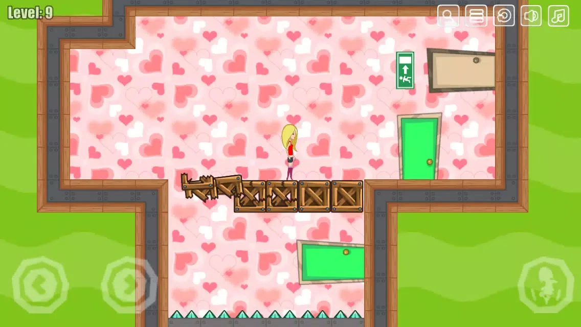 Capturas de tela do Flipping Door - Flip The Room