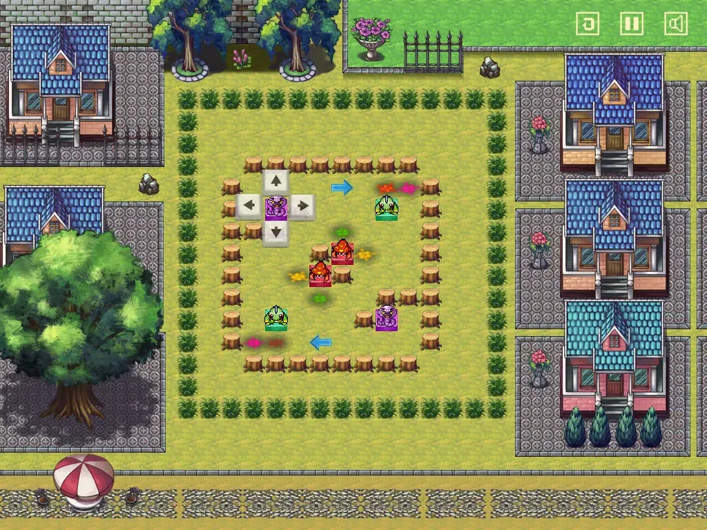 Monster Town - solving the trouble of this pixelvillage iPad  سکرین شاٹس