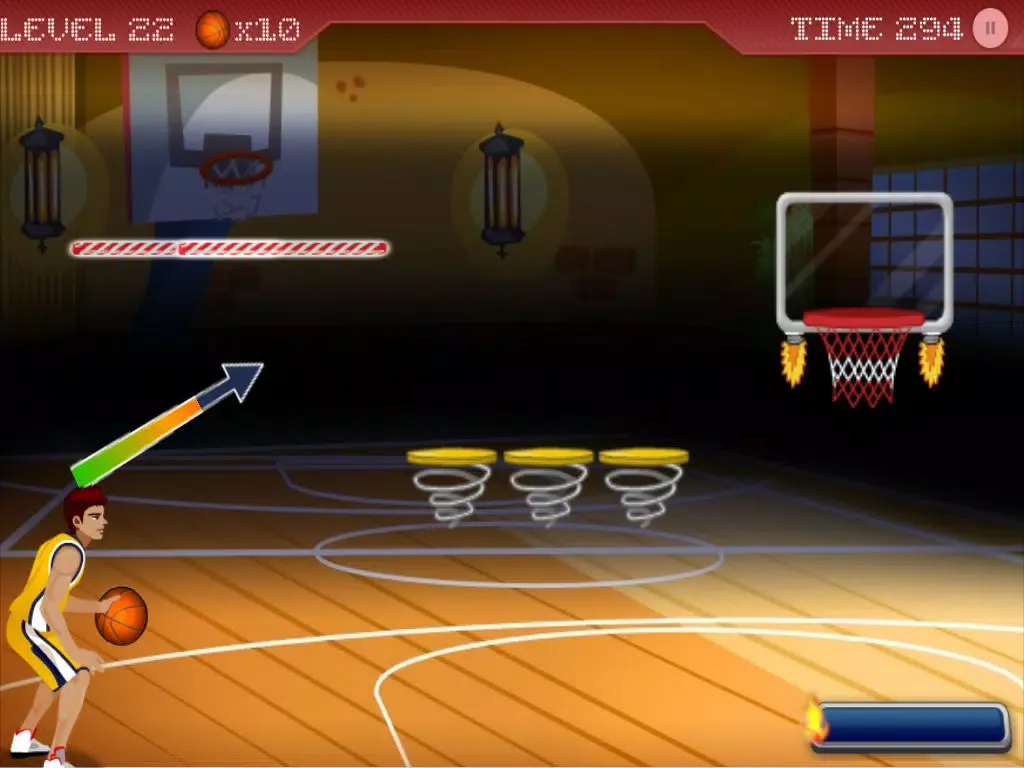 Capturas de tela do Obstacle Basket - Real Basketball Free Throw Coach iPad 