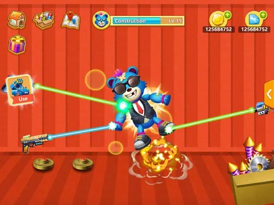Tangkapan skrin Attack Angry Monster-Angry Hit iPad 
