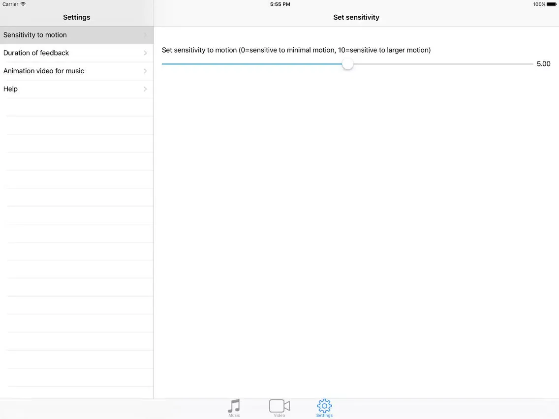 ActiveMusic iPad 应用截图