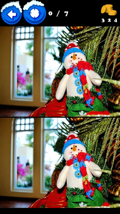 Ảnh chụp màn hình của Find the differences Christmas