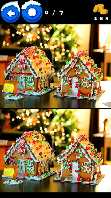 Ảnh chụp màn hình của Find the differences Christmas