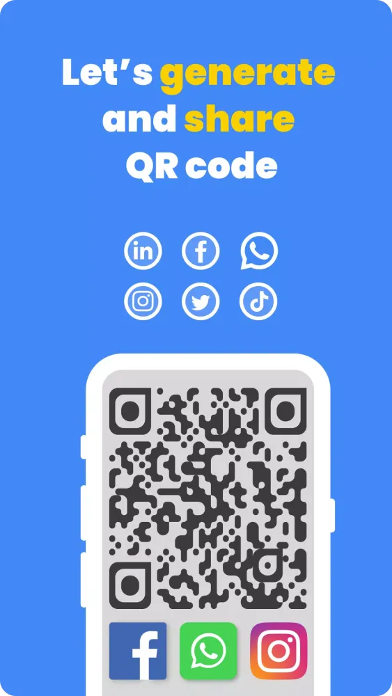 Ảnh chụp màn hình của QR Code Generator: Scanner App