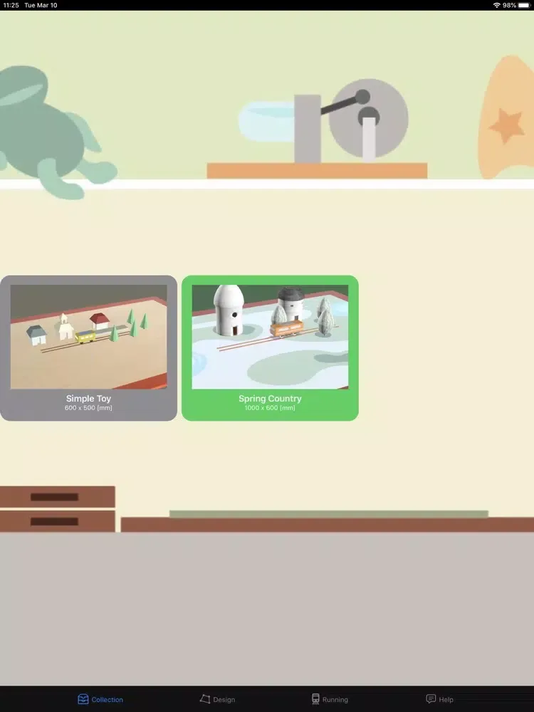 Screenshot di AR Train Kids iPad 