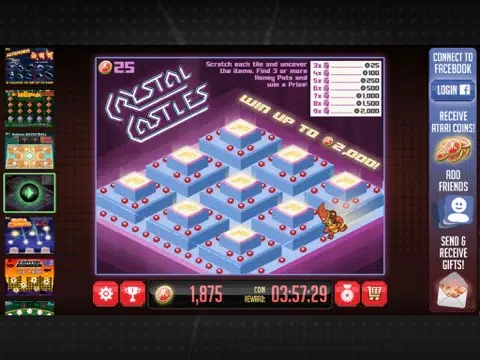 Ảnh chụp màn hình của Atari Scratchers iPad 