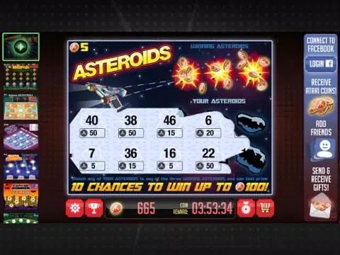 Ảnh chụp màn hình của Atari Scratchers iPad 