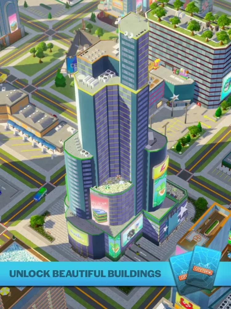 تصاویر Citytopia iPad 
