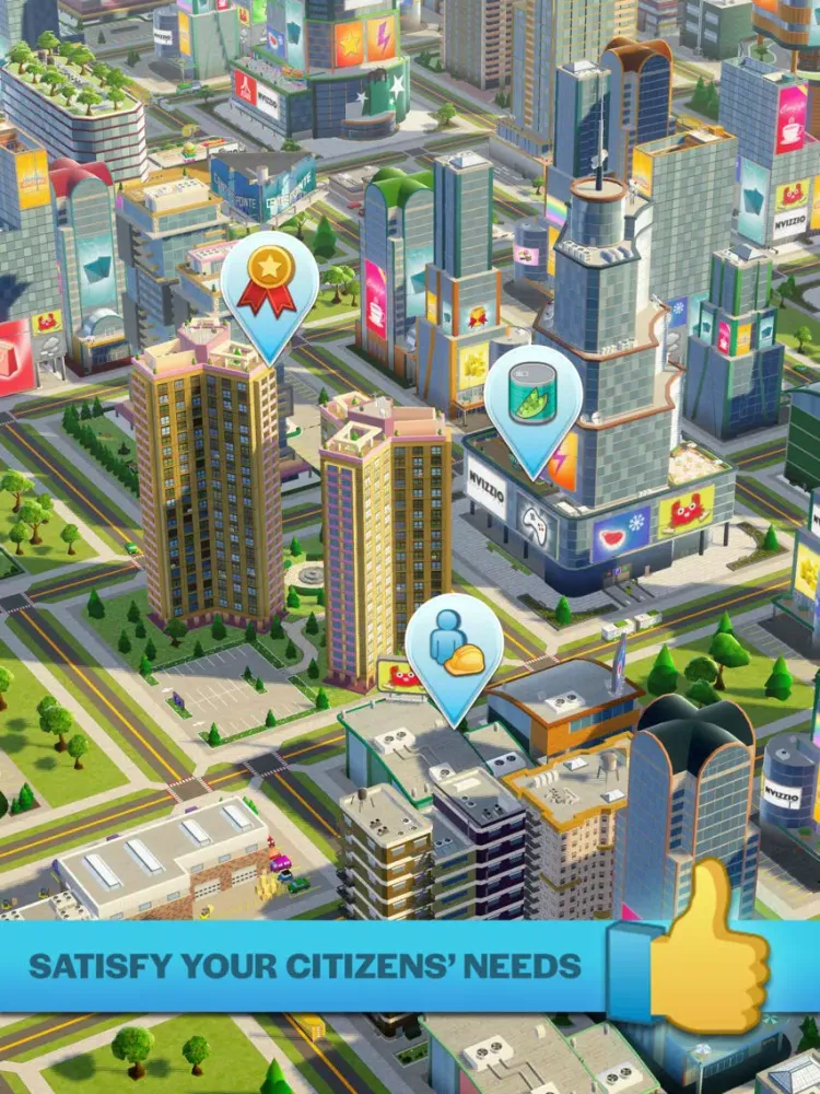 تصاویر Citytopia iPad 