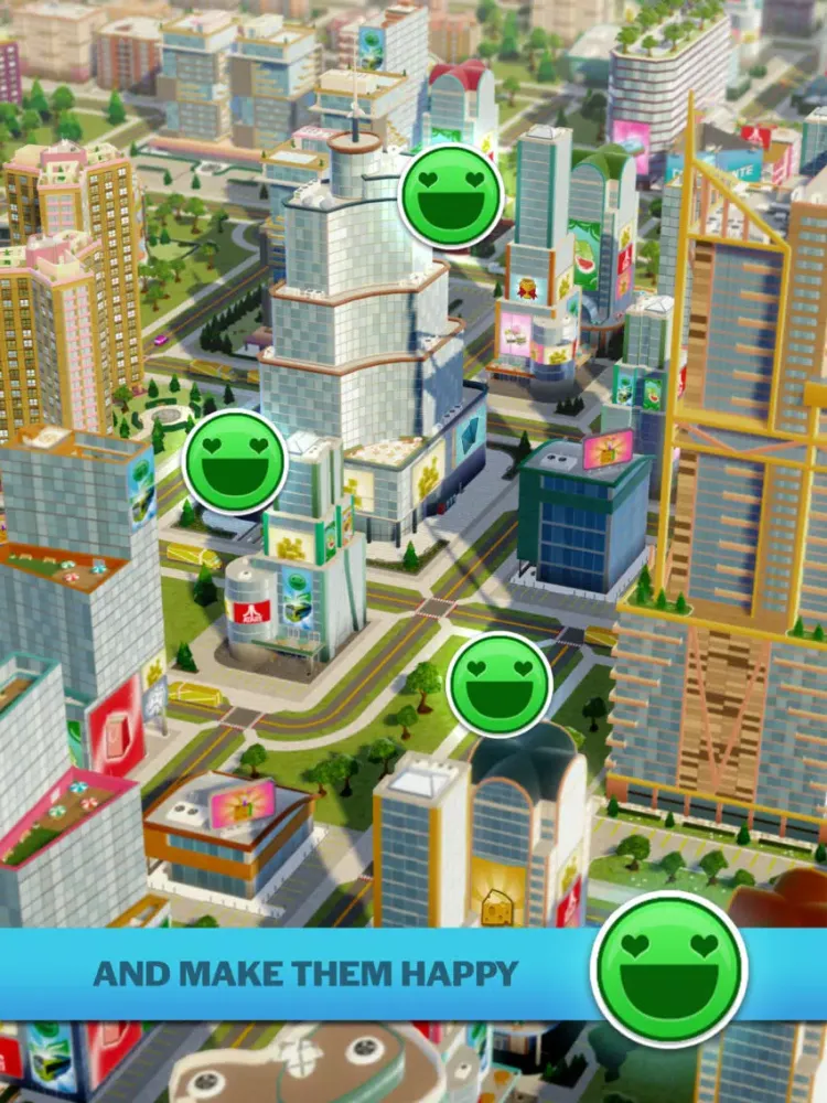 تصاویر Citytopia iPad 