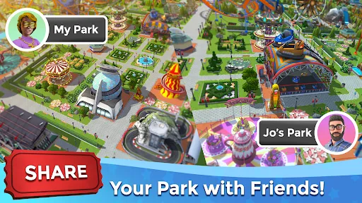 RollerCoaster Tycoon Touch سکرین شاٹس