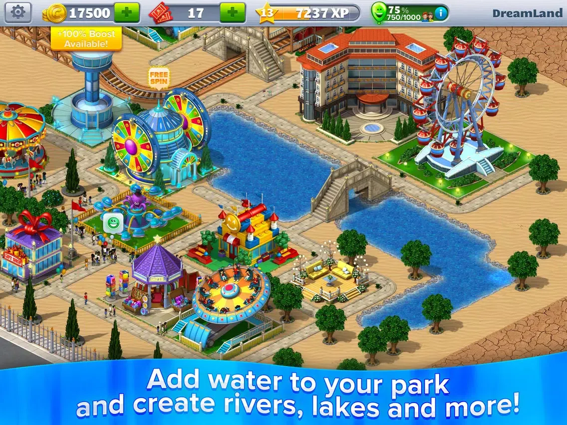 Скриншоты RollerCoaster Tycoon® 4Mobile™ iPad 