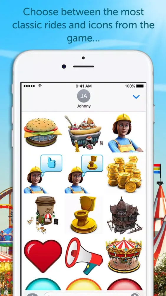 Captures d'écran de RCT Touch Stickers