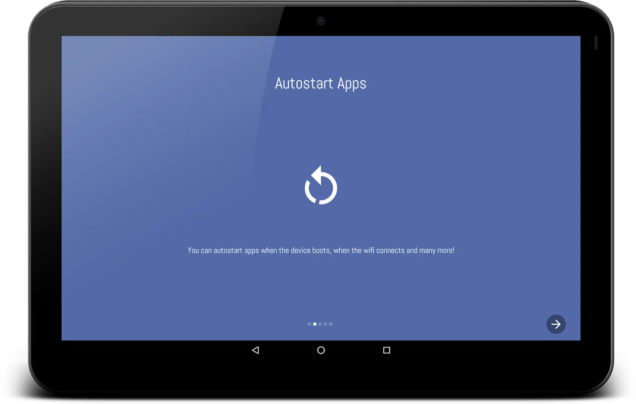 Capturas de tela do Autostart and StaY!