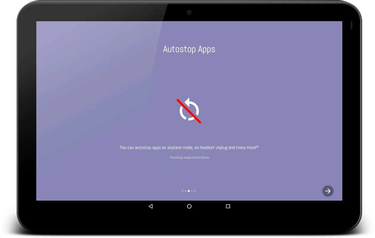 Capturas de tela do Autostart and StaY!