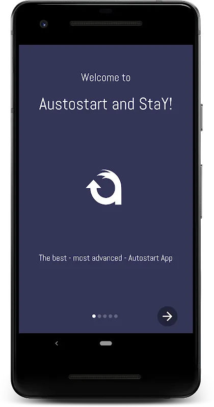 Capturas de tela do Autostart and StaY!