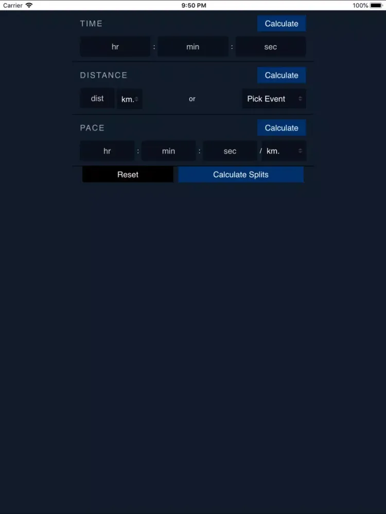Pacer iPad 应用截图