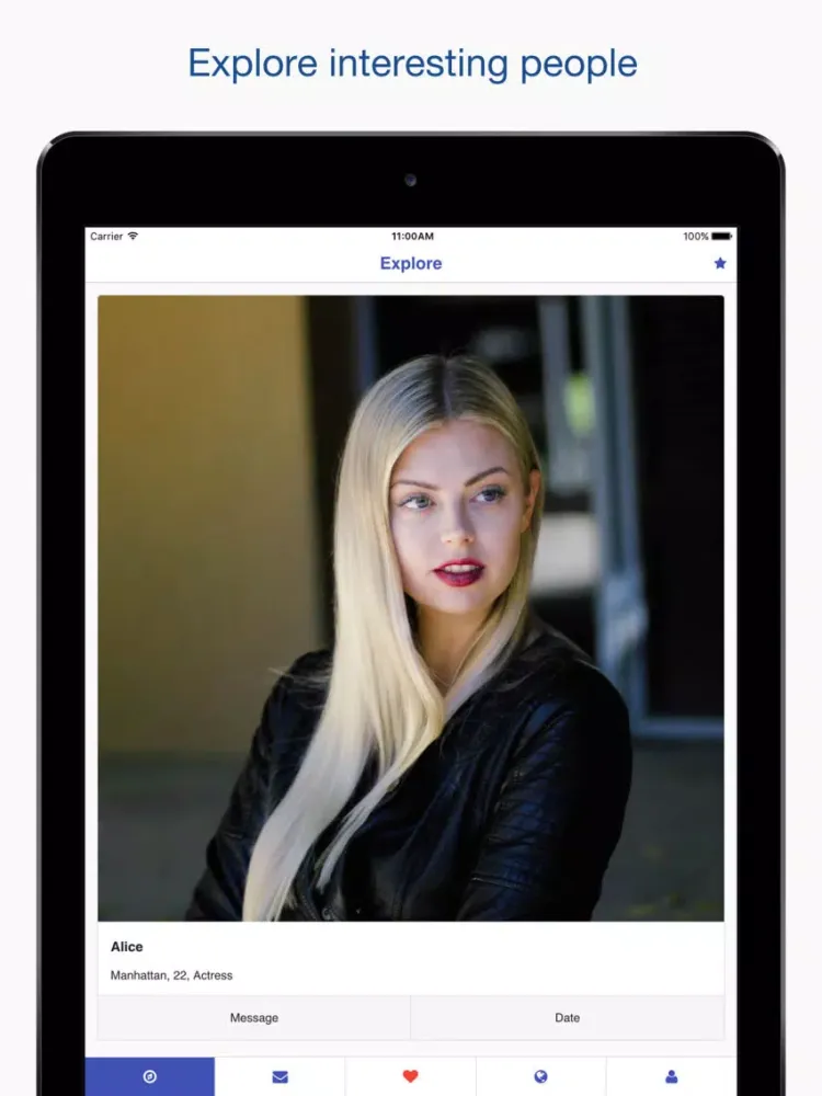 ภาพหน้าจอของ Xclusive iPad 