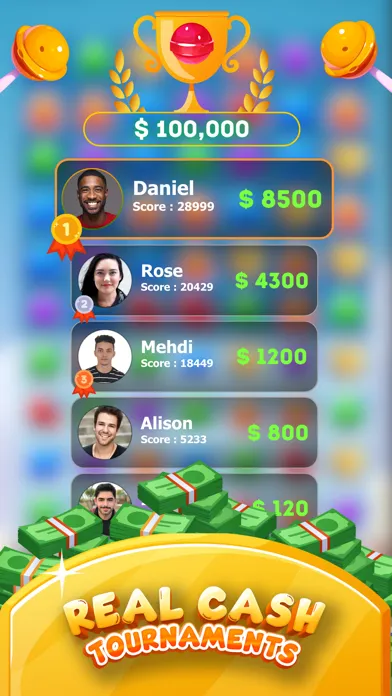 Capturas de pantalla de Sugar Cash Skillz Jewel Prizes