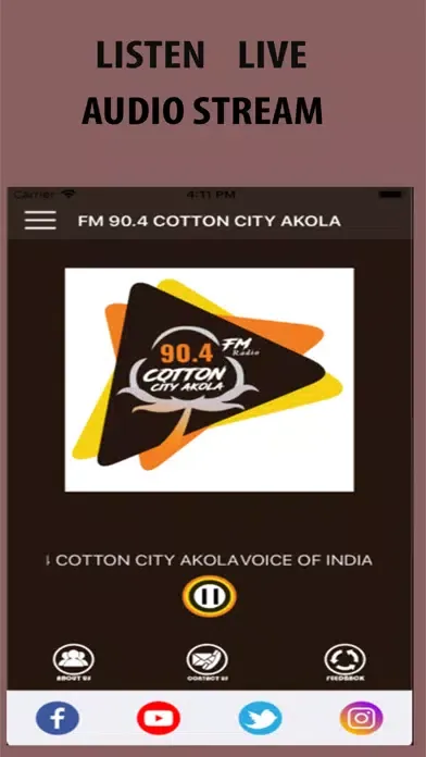 Tangkapan layar Akola Radio