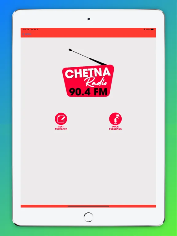 Screenshot di Chetna Radio 90.4 FM iPad 