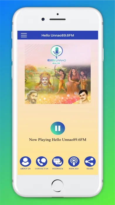 Tangkapan skrin Hello Unnao89.6FM