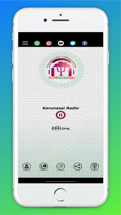 91.2 FM Karunasai Radio سکرین شاٹس