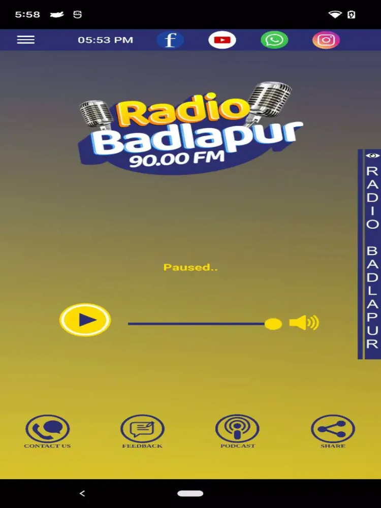 RADIO BADLAPUR 90.00 FM Screenshots