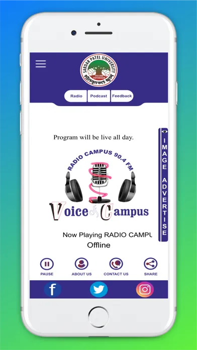 Скриншоты RADIO CAMPUS 90.4 FM