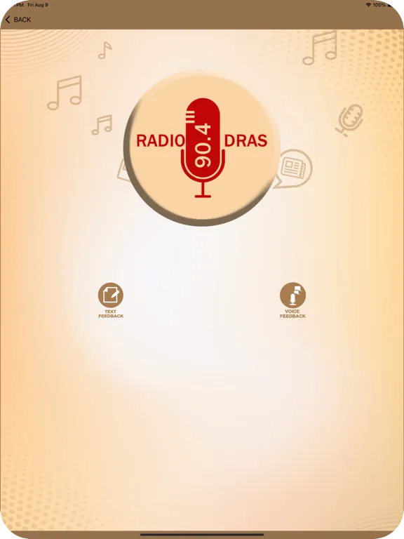 Radio Dras 90.4 FM iPad  स्क्रीनशॉट