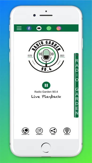 Ảnh chụp màn hình của Radio Garden 90.4