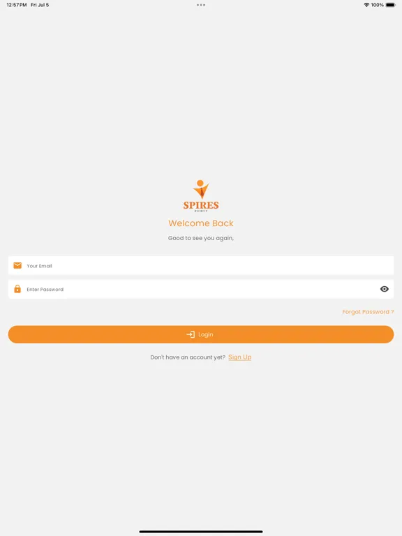 Spires Recruit iPad  スクリーンショット