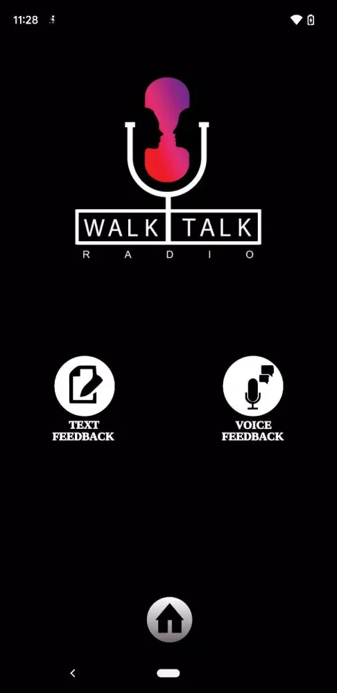 Capturas de tela do WalkTalk Radio