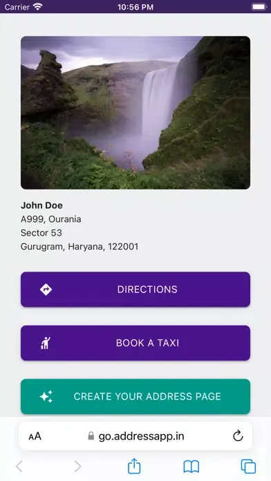 Screenshot di Address App - Easy sharing