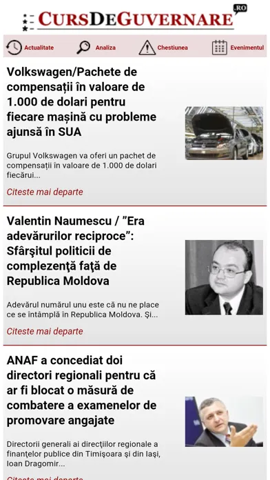 Curs de Guvernare Screenshots