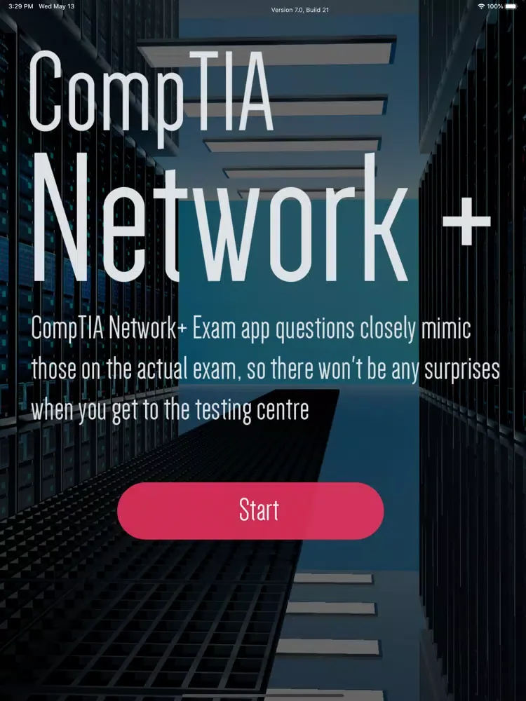 CompTIA Network N10-007 Exam iPad 应用截图