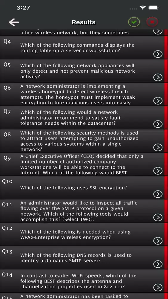 CompTIA Network N10-007 Exam应用截图