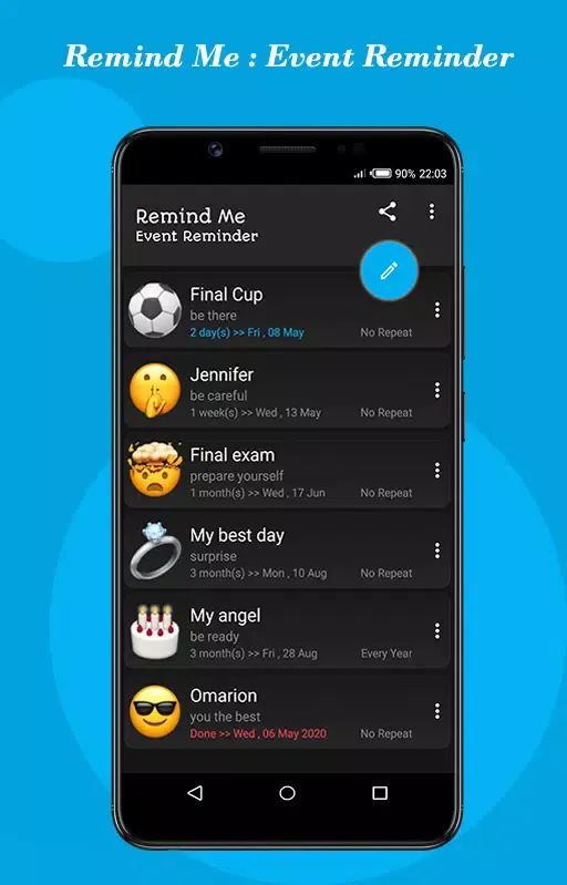 Скриншоты Remind Me