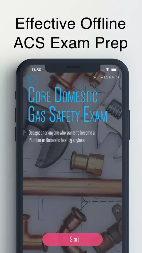 Capturas de pantalla de ACS Domestic Gas Safety CCN1 .
