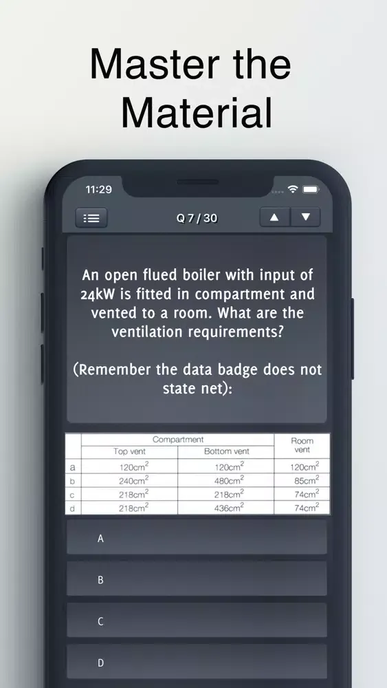 Capturas de pantalla de ACS Domestic Gas Safety CCN1 .