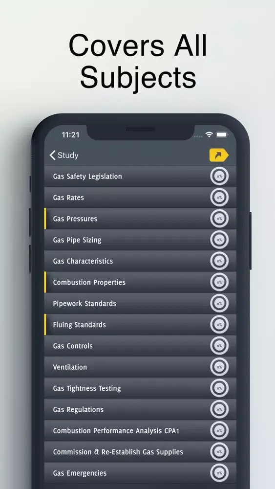 Capturas de pantalla de ACS Domestic Gas Safety CCN1 .